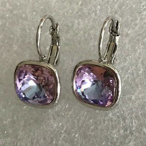 Swarovski Sheena Earrings Soft Vintage Rose Pink